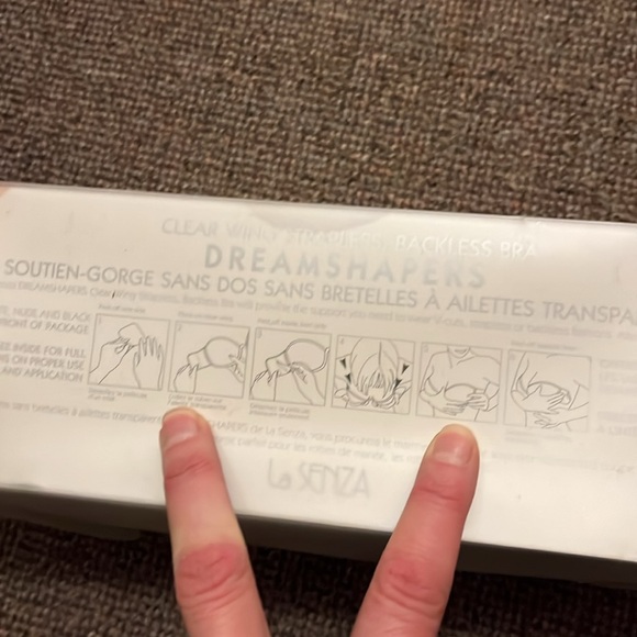 La Senza clear wing strapless, backless bra - Picture 5 of 5